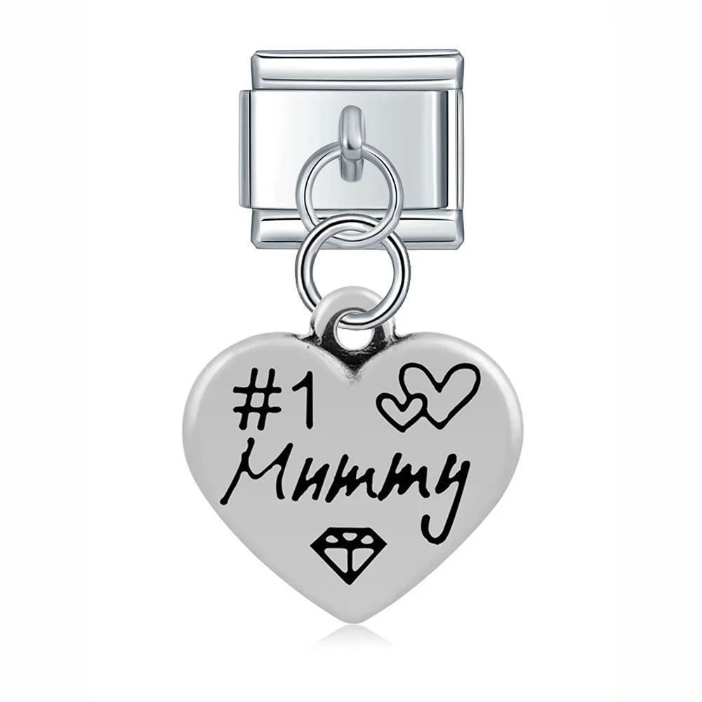 The Minimalist Silver Talisman & Nature Dangle Charm