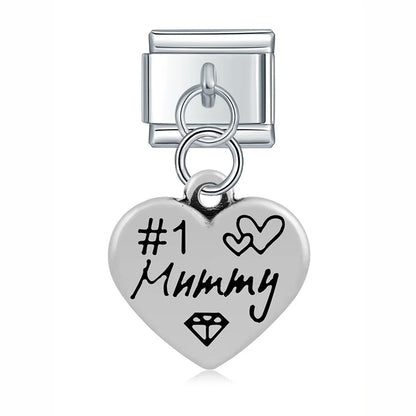 The Minimalist Silver Talisman & Nature Dangle Charm