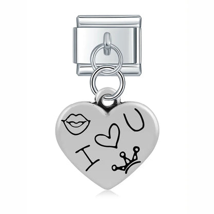 The Minimalist Silver Talisman & Nature Dangle Charm