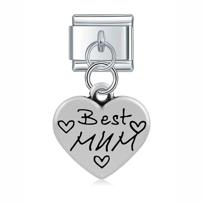 The Minimalist Silver Talisman & Nature Dangle Charm