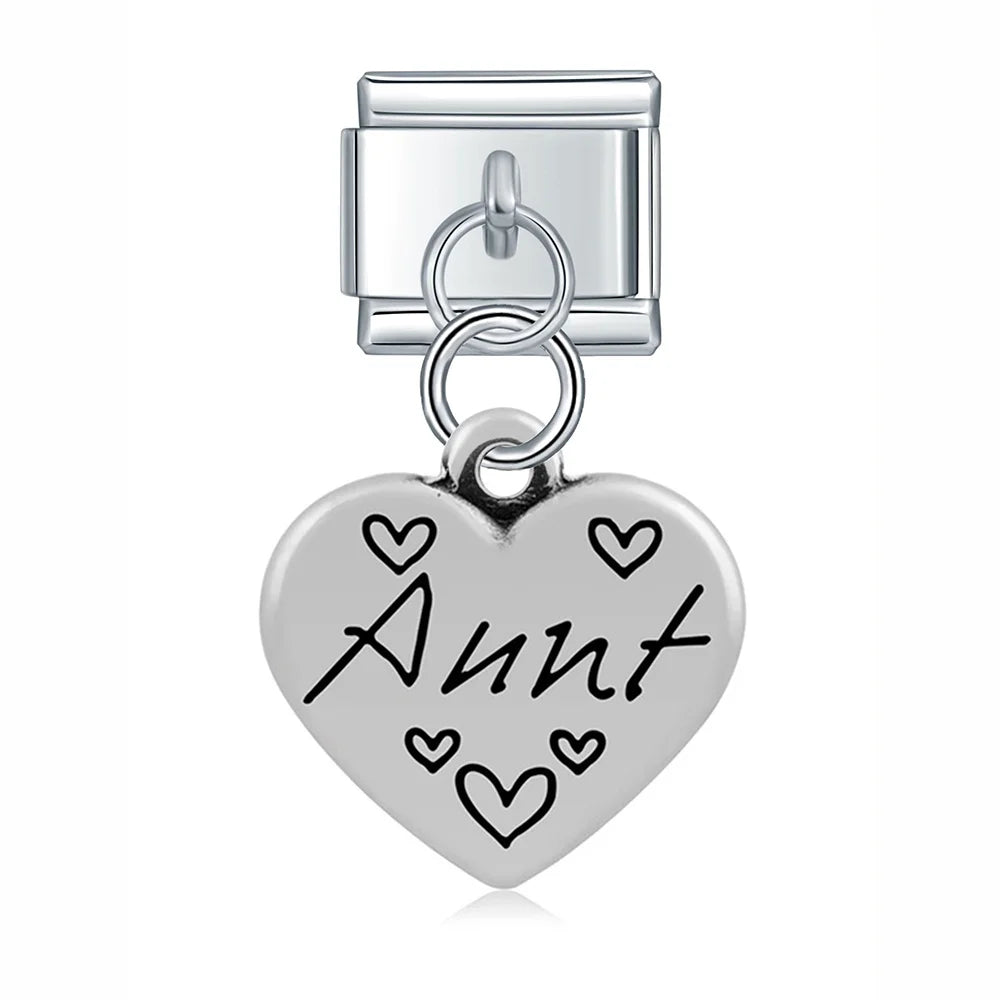 The Minimalist Silver Talisman & Nature Dangle Charm