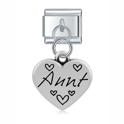 The Minimalist Silver Talisman & Nature Dangle Charm