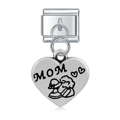 The Minimalist Silver Talisman & Nature Dangle Charm