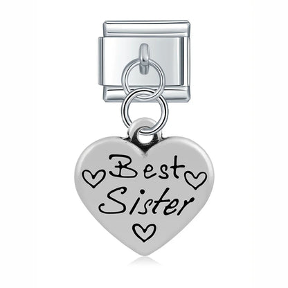 The Minimalist Silver Talisman & Nature Dangle Charm
