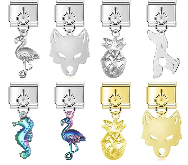 Flamingo Wolf Pineapple DJ716