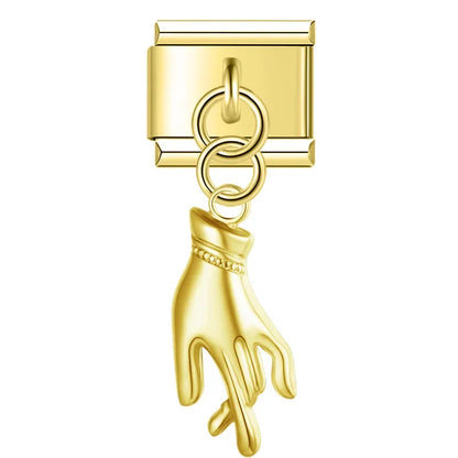 Enamel Elephant Dangle Charm