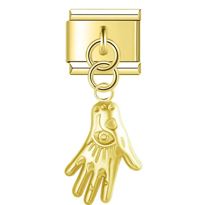 Enamel Elephant Dangle Charm