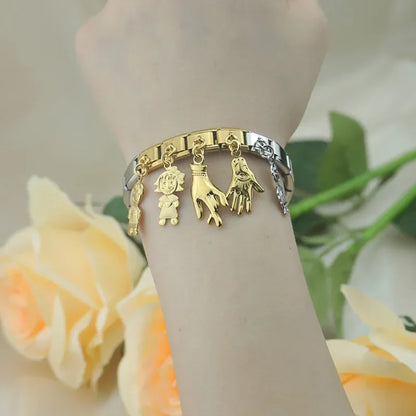 Enamel Elephant Dangle Charm