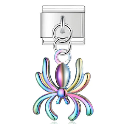 Enamel Hamsa Hand & Protection Dangle Charm for Charm Bracelets