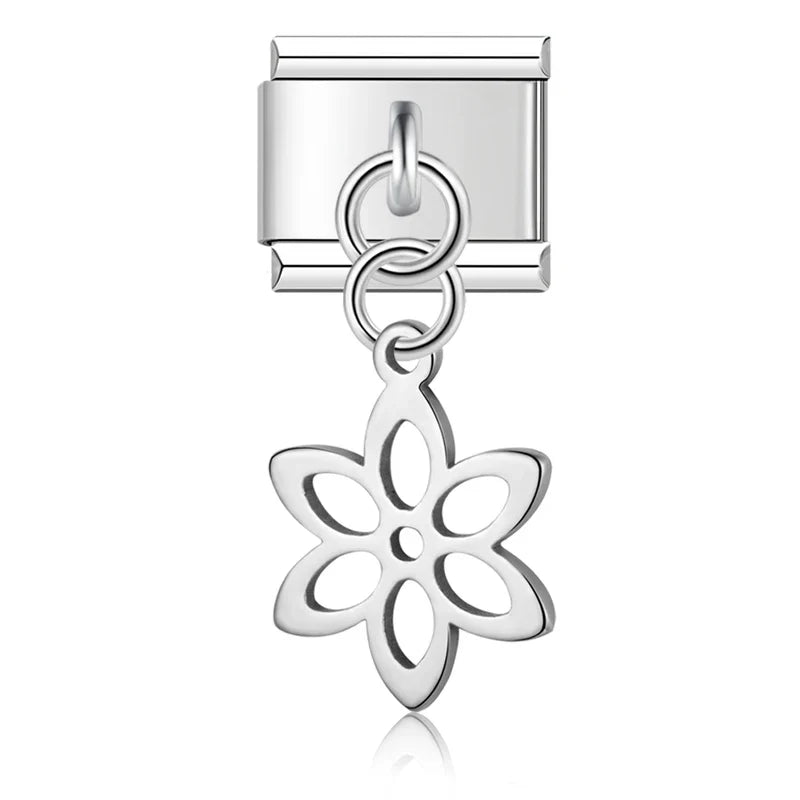 Silver&Gold pendant charms