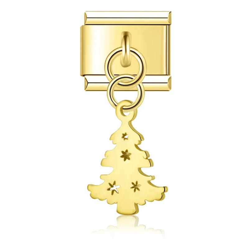 Silver&Gold pendant charms
