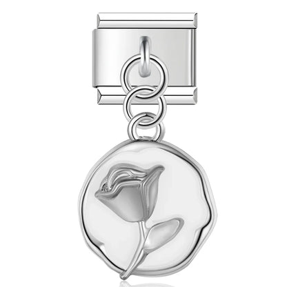 Enamel Cactus & Desert Plant Dangle Charm for Charm Bracelets