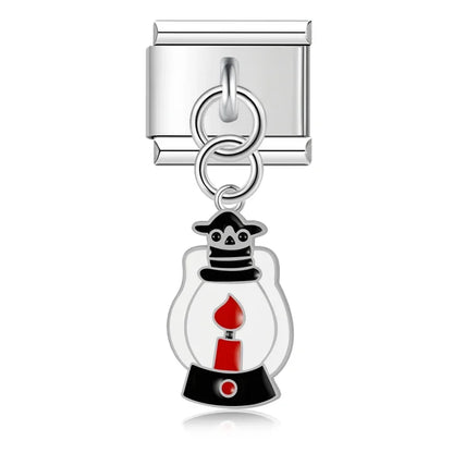 Enamel Shooting Star & Comet Dangle Charm for Charm Bracelets