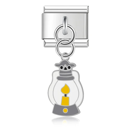 Enamel Shooting Star & Comet Dangle Charm for Charm Bracelets