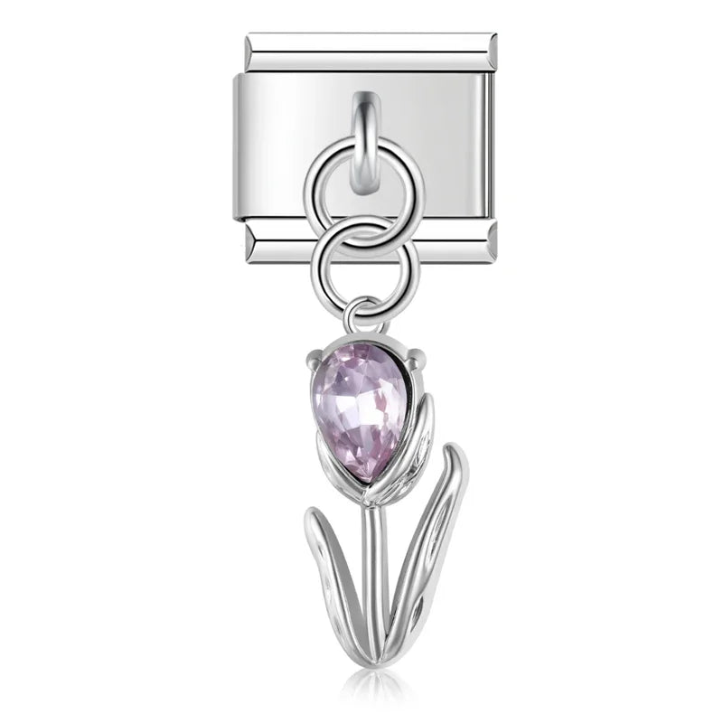 Sell Romantic Tulip Flower Shiny DJ757