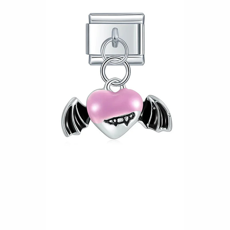 Flower Eye Mouse Rainbow Ladybug charms
