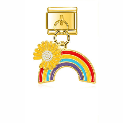 Flower, Eye, Mouse, Rainbow & Ladybug Charms
