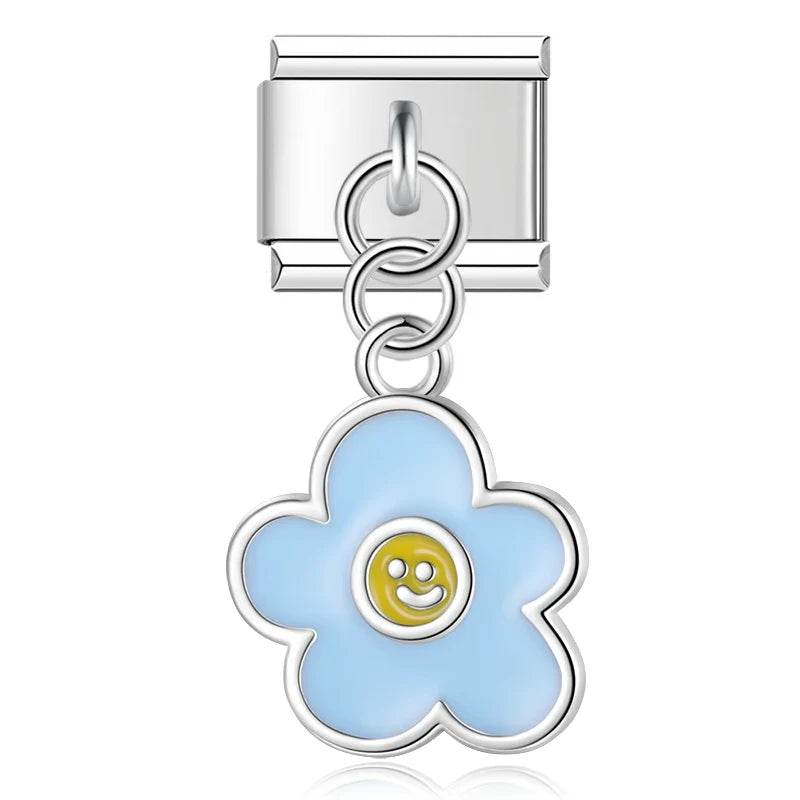funny Bear Flower Cherry Tulip Heart Bowknot charms