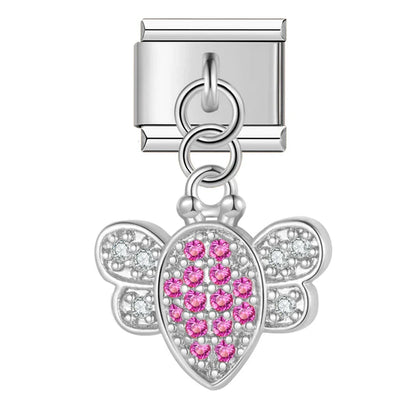 Enamel High Heel Shoe & Stiletto Dangle Charm for Charm Bracelets