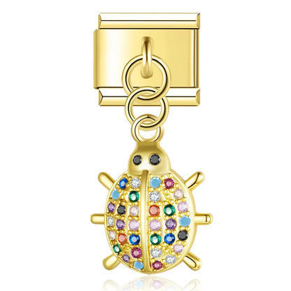 Enamel High Heel Shoe & Stiletto Dangle Charm for Charm Bracelets