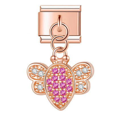 Enamel High Heel Shoe & Stiletto Dangle Charm for Charm Bracelets