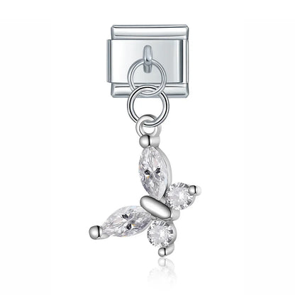 Enamel High Heel Shoe & Stiletto Dangle Charm for Charm Bracelets
