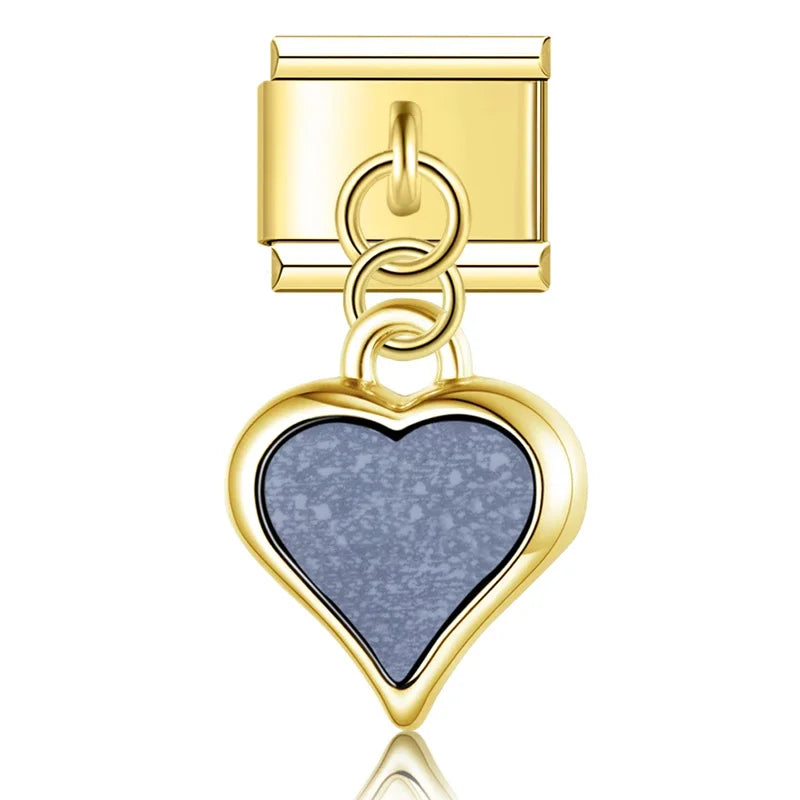 Cross Heart Moon Crown DJ804