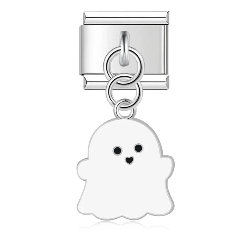 Color Glaze Halloween Ghost Castle Bat DJ1088