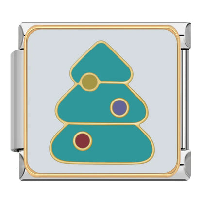Planet, Crown, Veggie Bowl, Roast Chicken, Puzzle & Christmas Tree Italian Charms