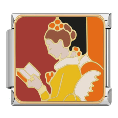 Sassy Quote & Fine Art Italian Charms — Drama Queen, No Refunds, Don't Panic & Classic Portraits