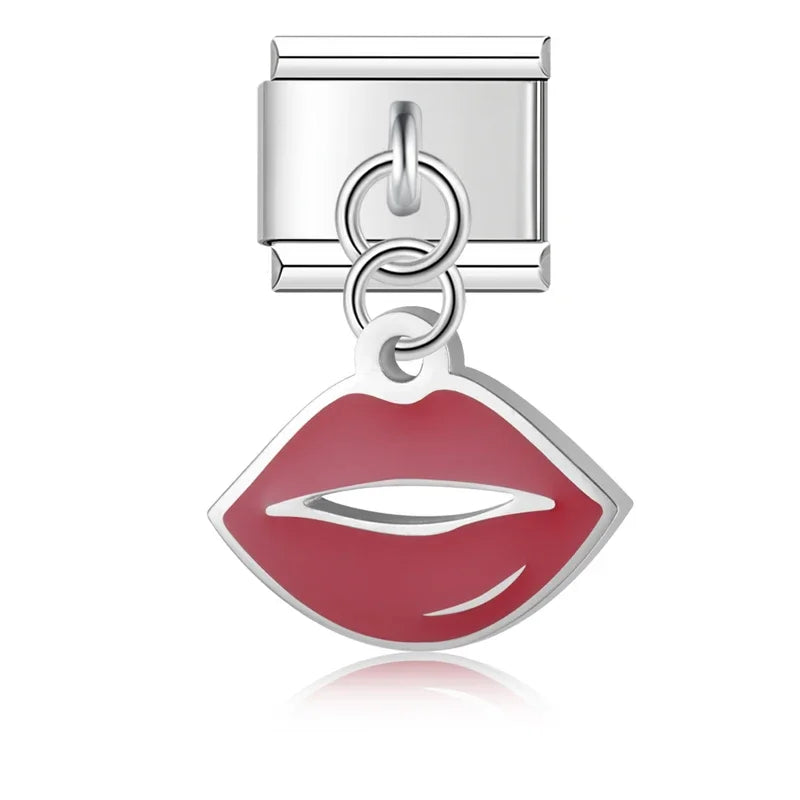 Cat Dog Lip charms
