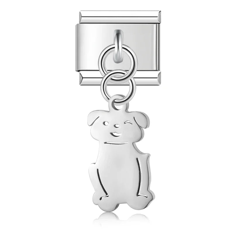 Cat Dog Lip charms