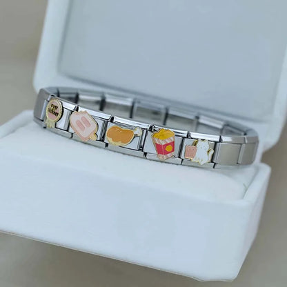 Food, Love & Lifestyle Italian Charms — Popsicle, Chicken, Romance Reader & More
