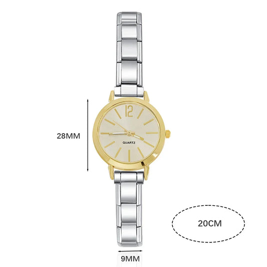 Round Simple Watch Bracelet Bangle G024