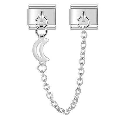 Symbol Safety Chain Dangle Charms