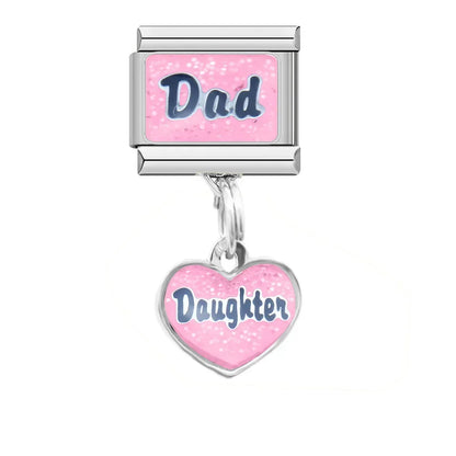 Enamel Flamingo Dangle Charm