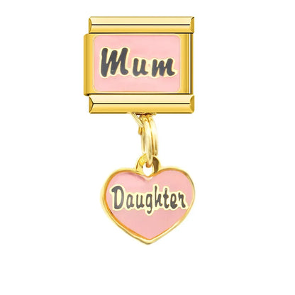 Enamel Flamingo Dangle Charm