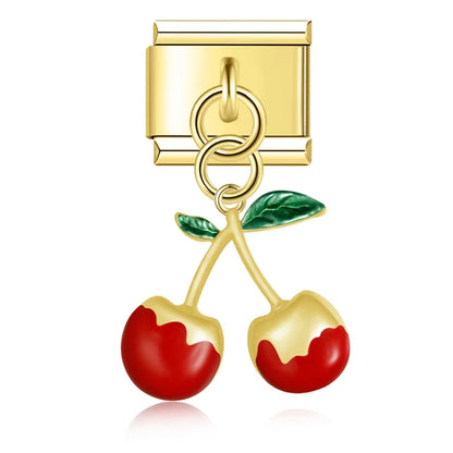 Enamel Hamster & Small Pet Dangle Charm for Charm Bracelets