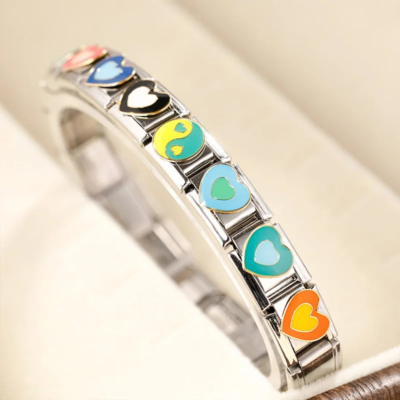 Pretty Colors Romantic Heart Love DJ1139-B