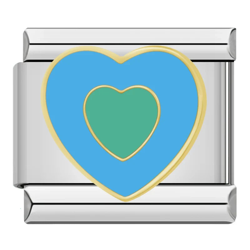 Pretty Colors Romantic Heart Love DJ1139-B