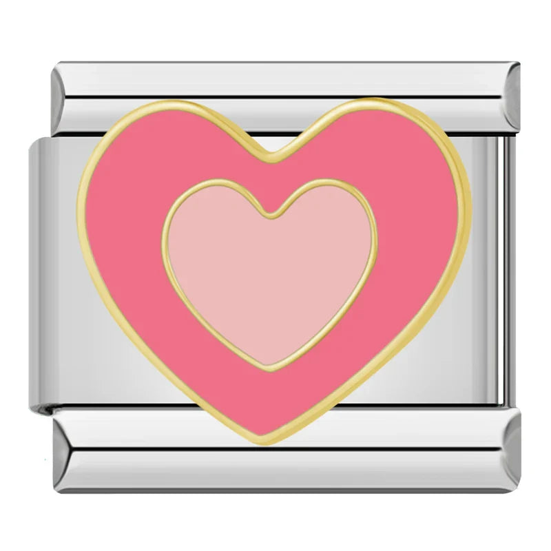 Pretty Colors Romantic Heart Love DJ1139-B