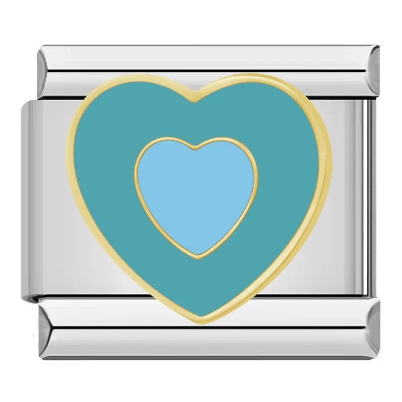 Pretty Colors Romantic Heart Love DJ1139-B