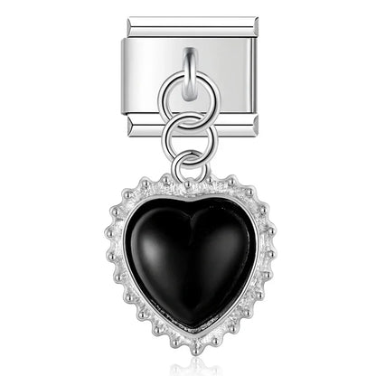 Enamel Hedgehog Dangle Charm