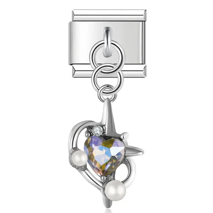 Enamel Hedgehog Dangle Charm