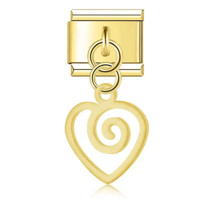 Enamel Bumblebee Dangle Charm