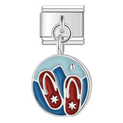 The Beach Themed Dangle Charm Collection