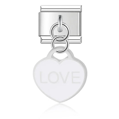 The Colour Heart, Love & Palm Dangle Charm
