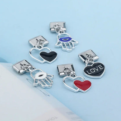 The Colour Heart, Love & Palm Dangle Charm