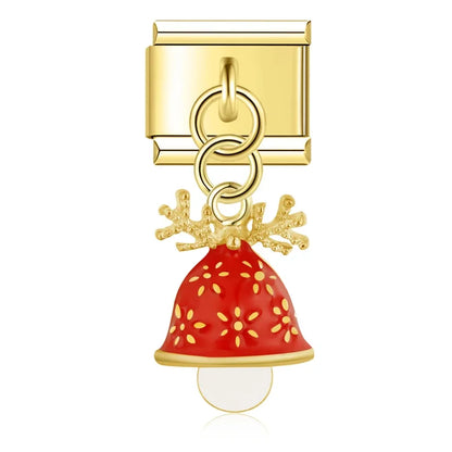 The Christmas Spirit Holiday Dangle Charm in Gold
