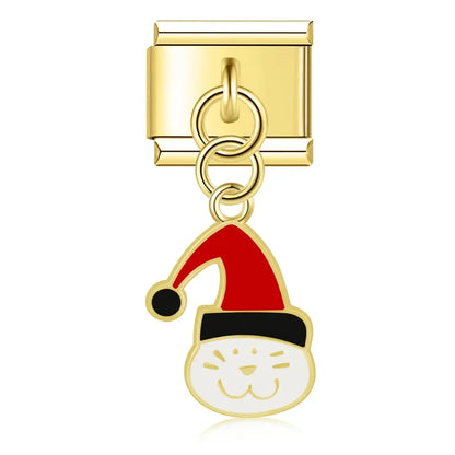 The Christmas Spirit Holiday Dangle Charm in Gold